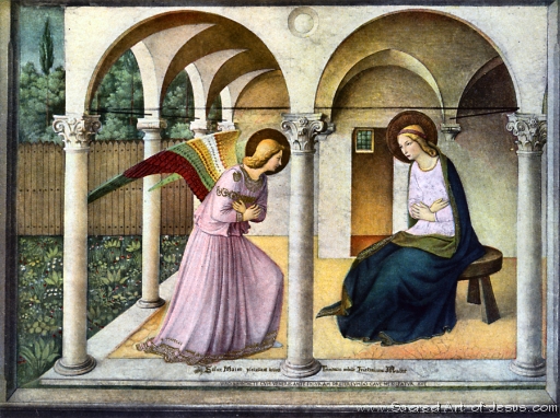 The Annunciation, Fra Angelico O5HQ196.jpg